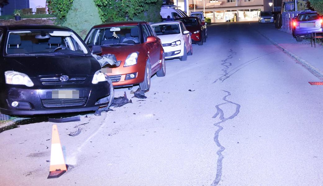 Sachschaden in Höhe von 20000 Franken entstand bei diesem Unfall in Marbach.