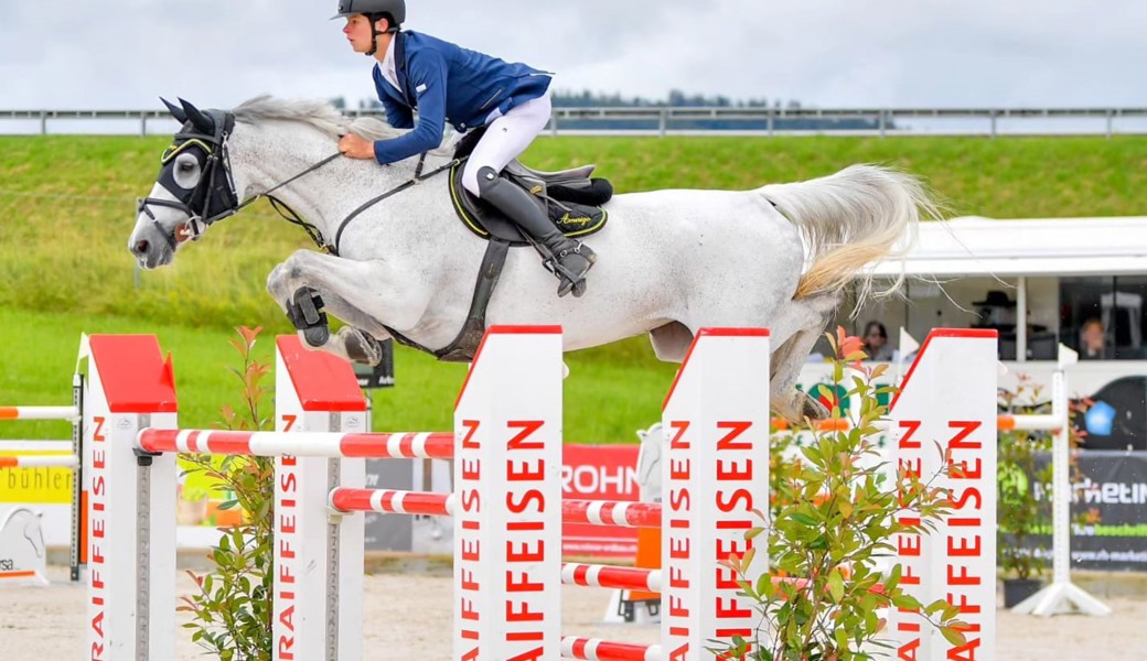 Ein 20-Jähriger aus Oberriet wird Schweizer Meister im Springreiten