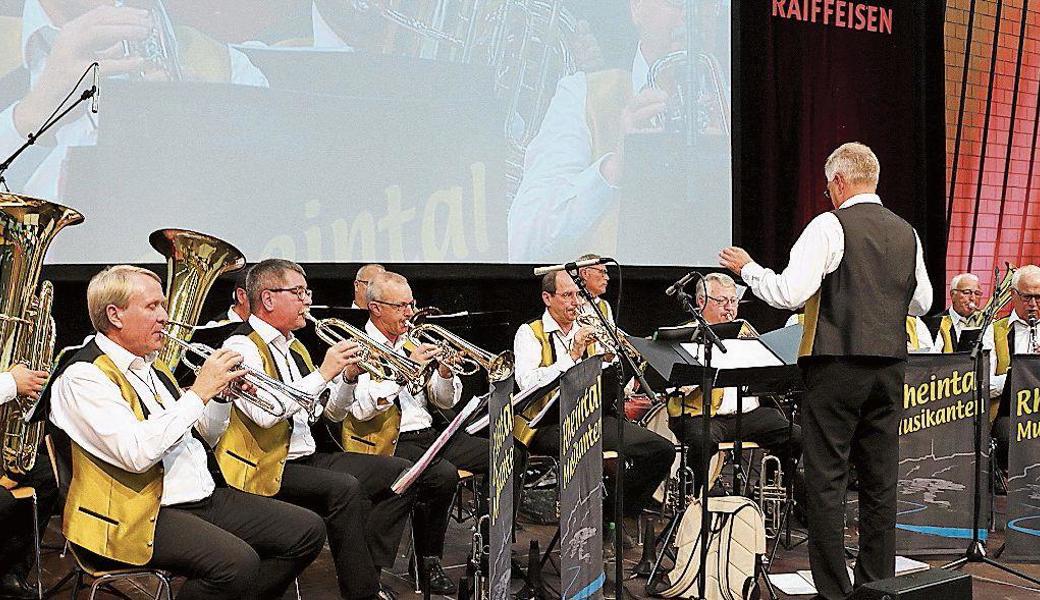 Die Rheintal Musikanten unterhielten musikalisch und trugen zur guten Stimmung bei.