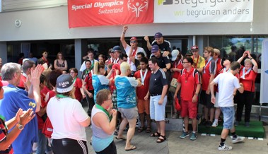 Special Olympics sind zu Gast im Hallenbad Balgach