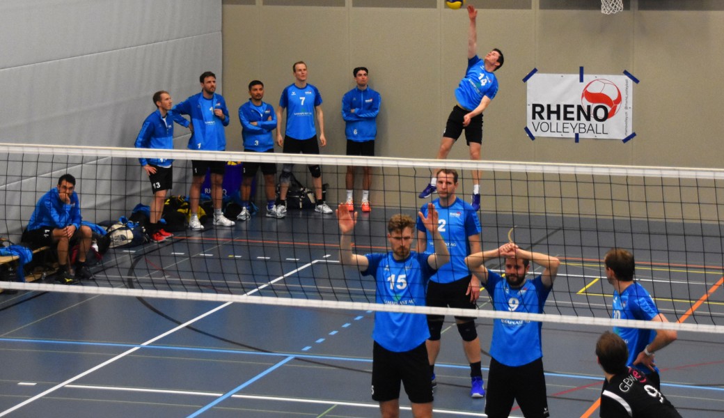 Heimrunde und Club-Fest bei Rheno Volley in der Blattackerhalle