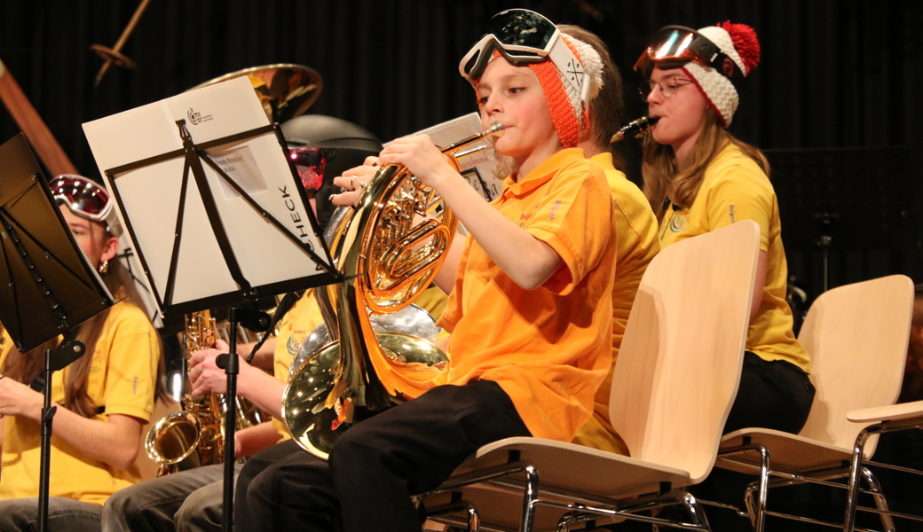Ein ganzer Abend wie im Après-Ski mit dem Musikverein