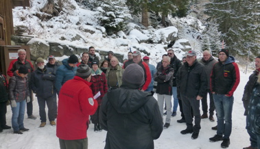 Heldsbergteam besucht Crestawald und die Bunkeranlage Sufers