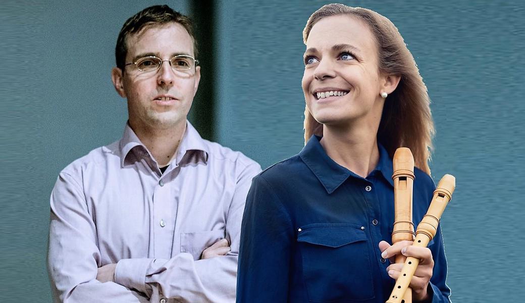 Johannes Hämmerle und Sibylle Wiget spielen am 1. November in Berneck. 