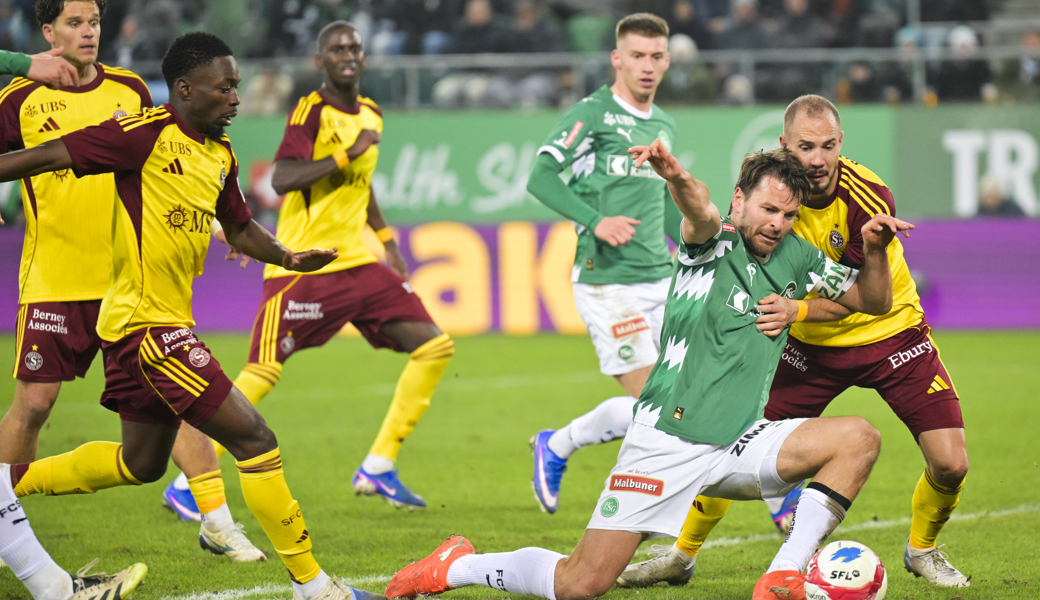 FC St.Gallen verliert nach einer 2:0-Führung den Faden komplett