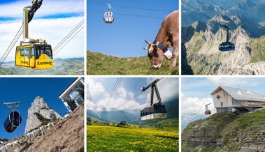 Bequem auf den Berg: Alle Infos zu den beliebtesten Ostschweizer Bergbahnen