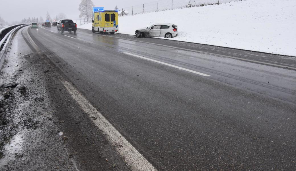 Dieser Unfall ereignete sich bei Gossau.