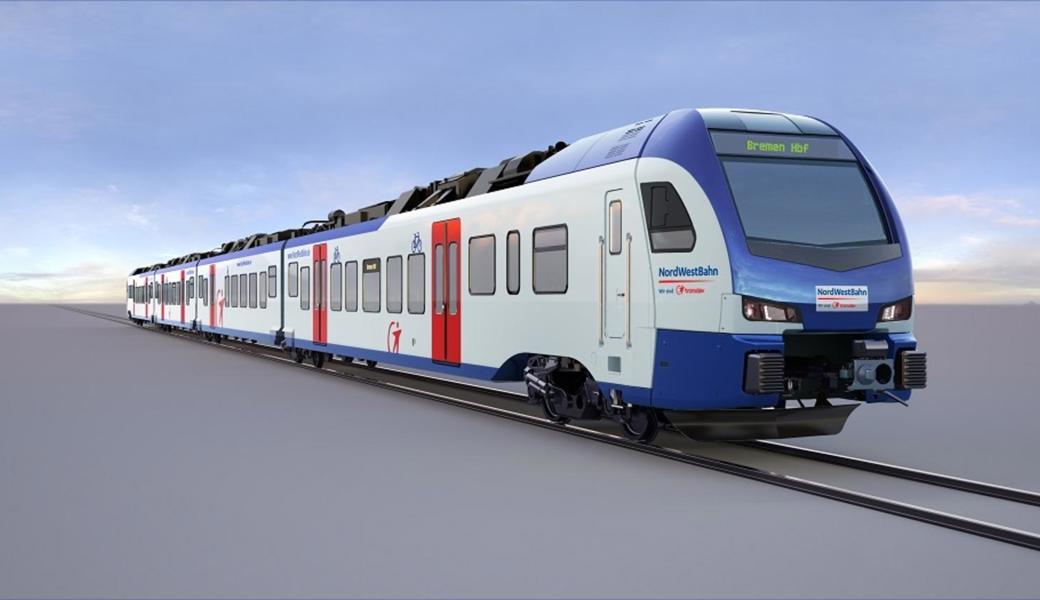 So soll der Flirt für die Regio-S-Bahn Bremen/Niedersachsen aussehen.