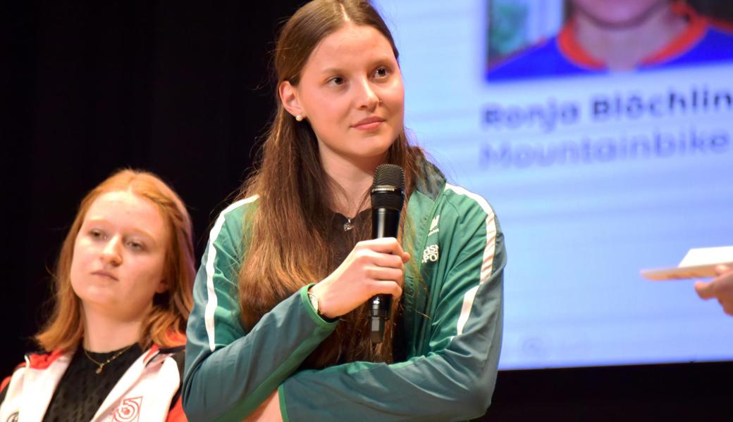 Die letzte Sportlerin des Jahres war 2019 die Leichtathletin Alina Tobler.