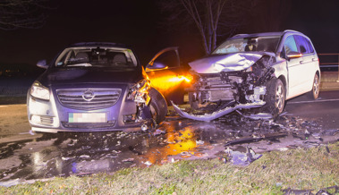 Zweimal Totalschaden: Laut Polizei war einer der Lenker fahrunfähig