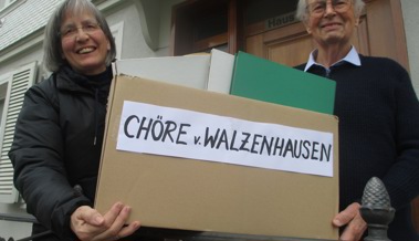 Chöre unvergessen: Zeitzeugnisse der spannenden Geschichte singender Vereine bleiben erhalten