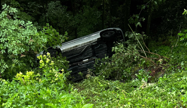 Führerausweis weg, Auto Totalschaden, aber der Fahrer hatte noch Glück