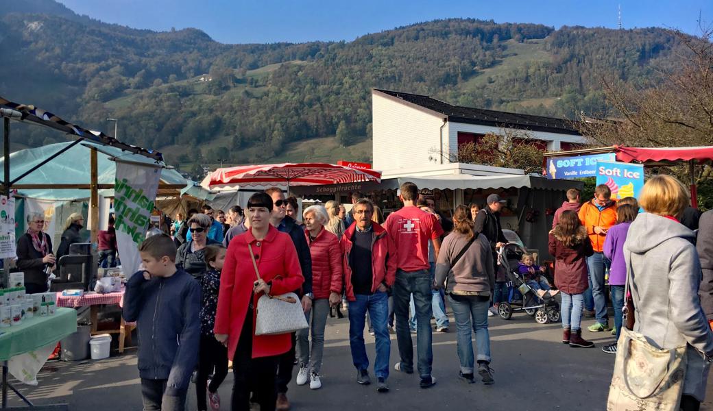 Die Organisatoren der Kilbi mit den beteiligten Vereinen hoffen auf gutes Wetter und viele Gäste. 