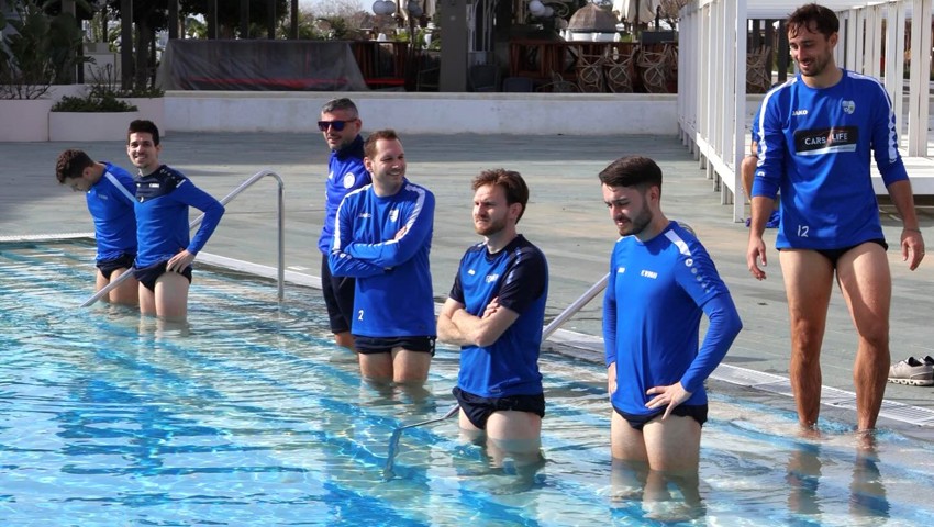 Badewetter war noch nicht, als der FC Widnau in der Türkei weilte.