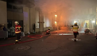 Grossbrand in Diepoldsau: Feuer in Stickerei an der Blumenstrasse