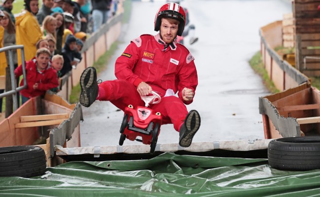 Bobby-Cars werden immer schneller, braucht's bald eine Rheintaler Rennstrecke?