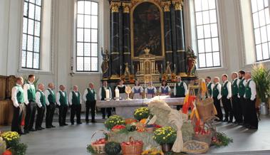 Jodlerklub singt am Erntedankfest