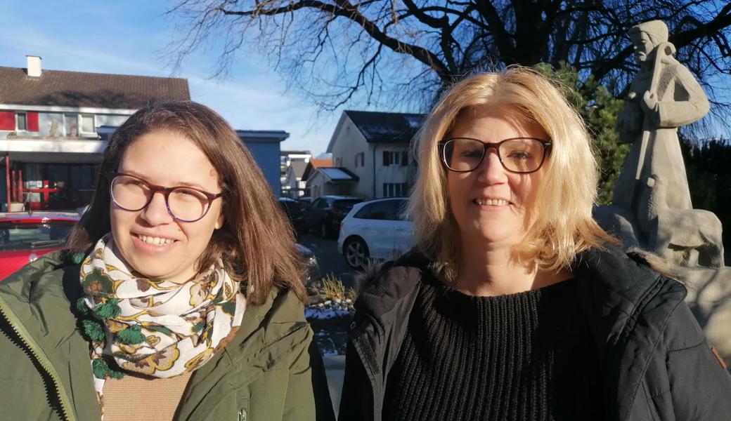 Die neuen Leiterinnen der Spielgruppe Oberriet:
Mona Vogel (l.) und Tanja De-Marchi.
