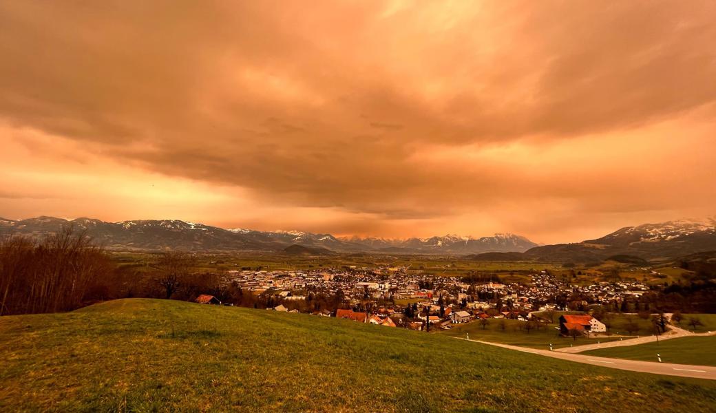 Kornberg oberhalb Altstätten (Daniela Walt)
