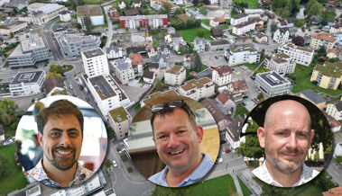 Im zweiten Wahlgang für das Amt des Gemeindepräsidenten treten noch drei Kandidaten an Im zweiten Wahlgang für das Amt des Gemeindepräsidenten treten noch drei Kandidaten an