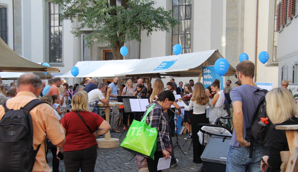 Impression vom Rathausplatz