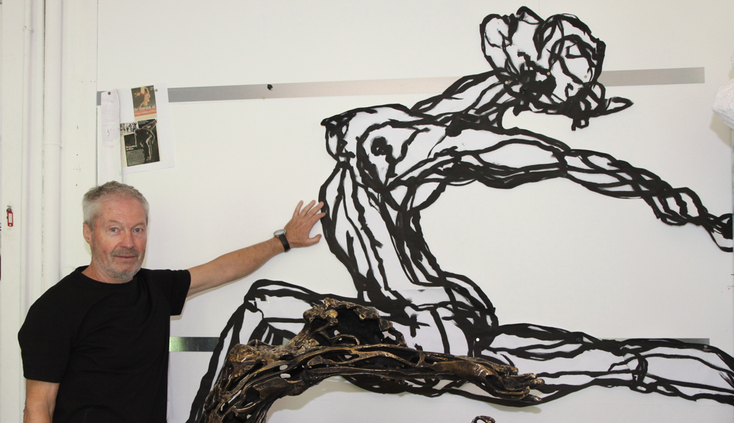 Die Galerie Art dOséra zeigt Skulpturen und Bilder von Jürg Ruess