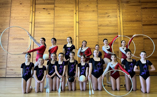 Erfolgreiche Abnahme der Gymnastiktests in Marbach