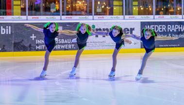 Eisshow auch in kleinerem Rahmen ein Erfolg