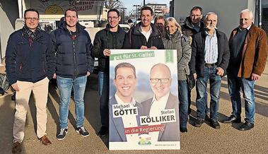 Michael Götte, Roland Büchel und Mike Egger zu Gast