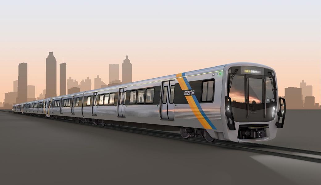 127 Metro-Züge werden nach Atlanta geliefert.