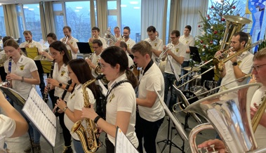 Stadtmusik gab an  Silvester an drei Orten ein Ständli