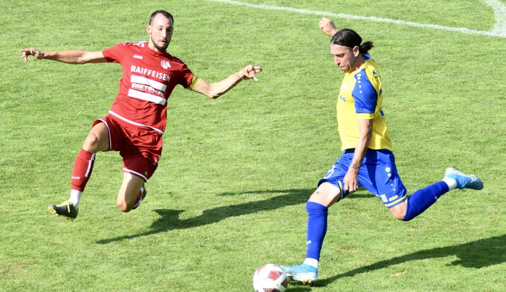 Montlingen (links Captain Manuel Bont) will den Sieg vom letzten Wochenende bestätigen, Au-Berneck (Burhan Yilmaz) den ersten in dieser Saison holen.