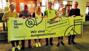 Badmintonclub Oberrheintal erhält Label «Sport-verein-t»