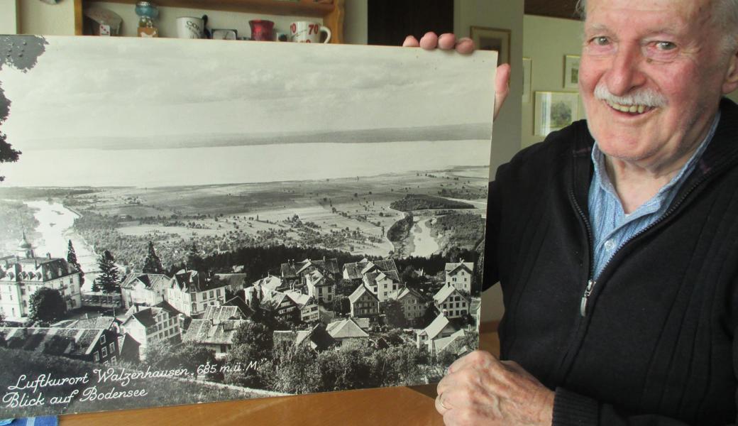 Ernst Züst ist Gründer des Museums Wolfhalden. 