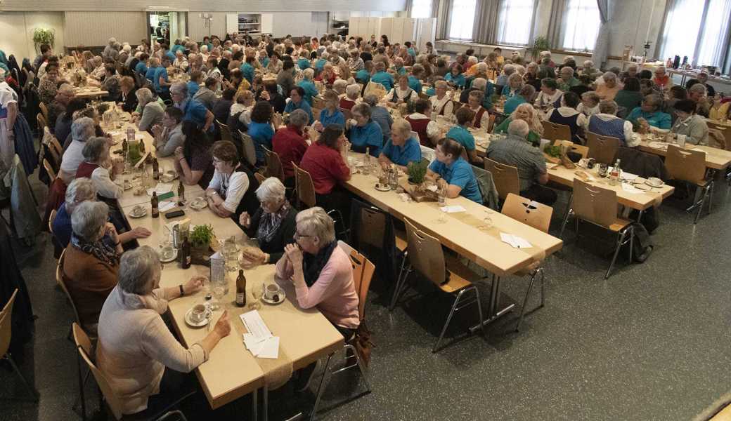 Über 220 Landfrauen nahmen an der jährlichen Tagung teil.