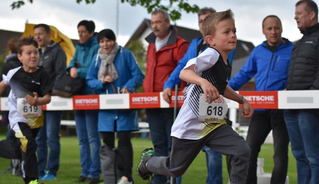 Sprinten mit dem TSV Montlingen.