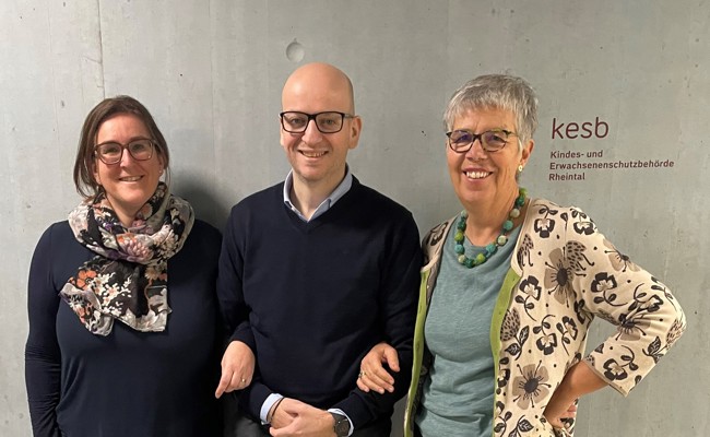 Kesb Rheintal feiert drei 10-Jahres-Dienstjubiläen