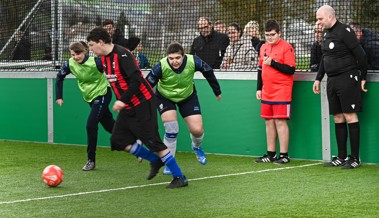 PluSport und FCW führten ein inklusives Fussballturnier durch