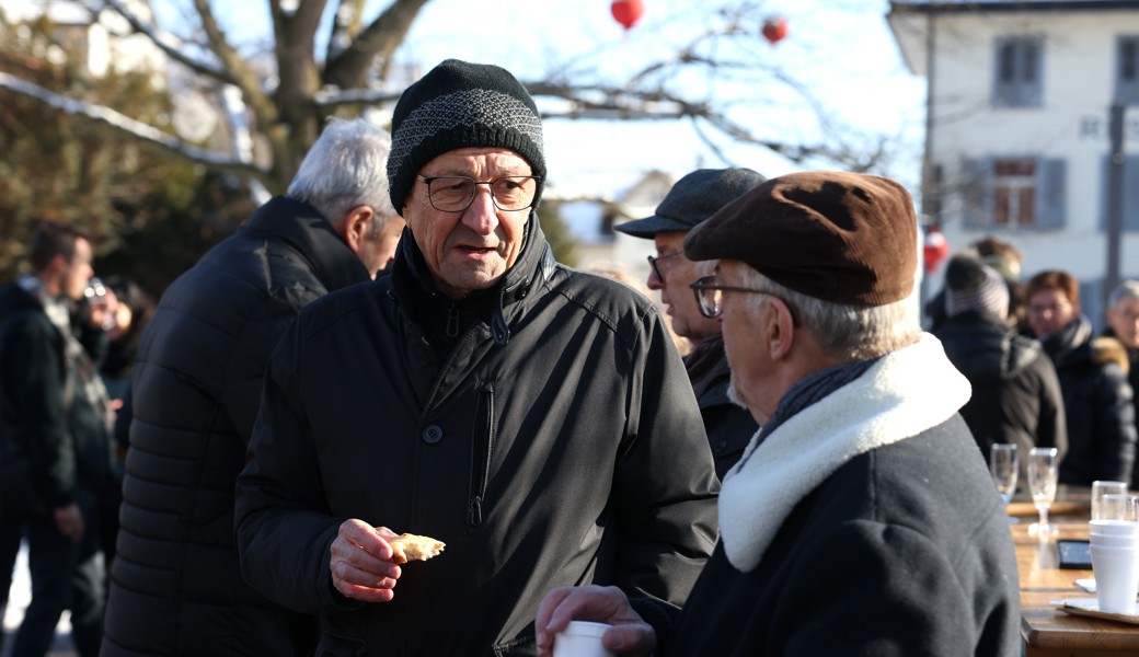 Die Begrüssung des neuen Jahres war zugleich Abschied des abtretenden Gemeindepräsidenten