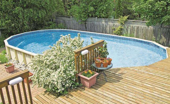 Poolwasser richtig ableiten