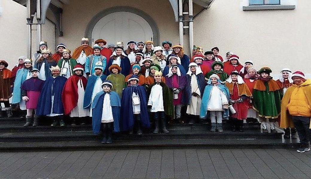 Die Sternsinger hoffen, nächstes Jahr wieder als Gruppe auftreten zu dürfen.