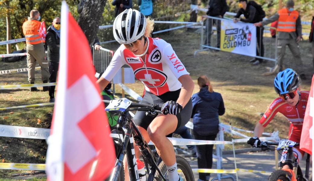 An der Heim-EM im Tessin war für Jolanda Neff jeder Stutz eine Qual: «Ich hatte nicht die Energie für so ein hartes Rennen.»