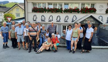 Ausflug der Rheintaler Trachten- und Volkstanzgruppe ins Appenzeller Brauchtumsmuseum