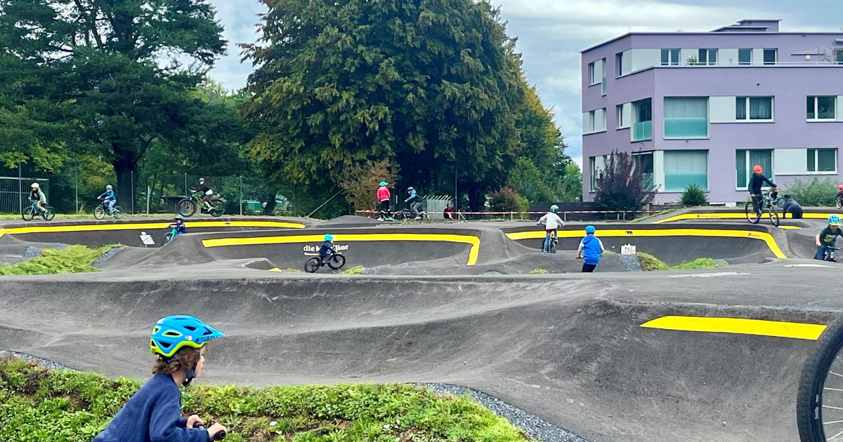 Pump Track Raunheim Beim Pumptrack gibt es eine Neuheit, aber auch ein Ärgernis fällt auf ...