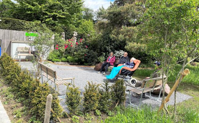 Neuer Park der Ruhe und Begegnung