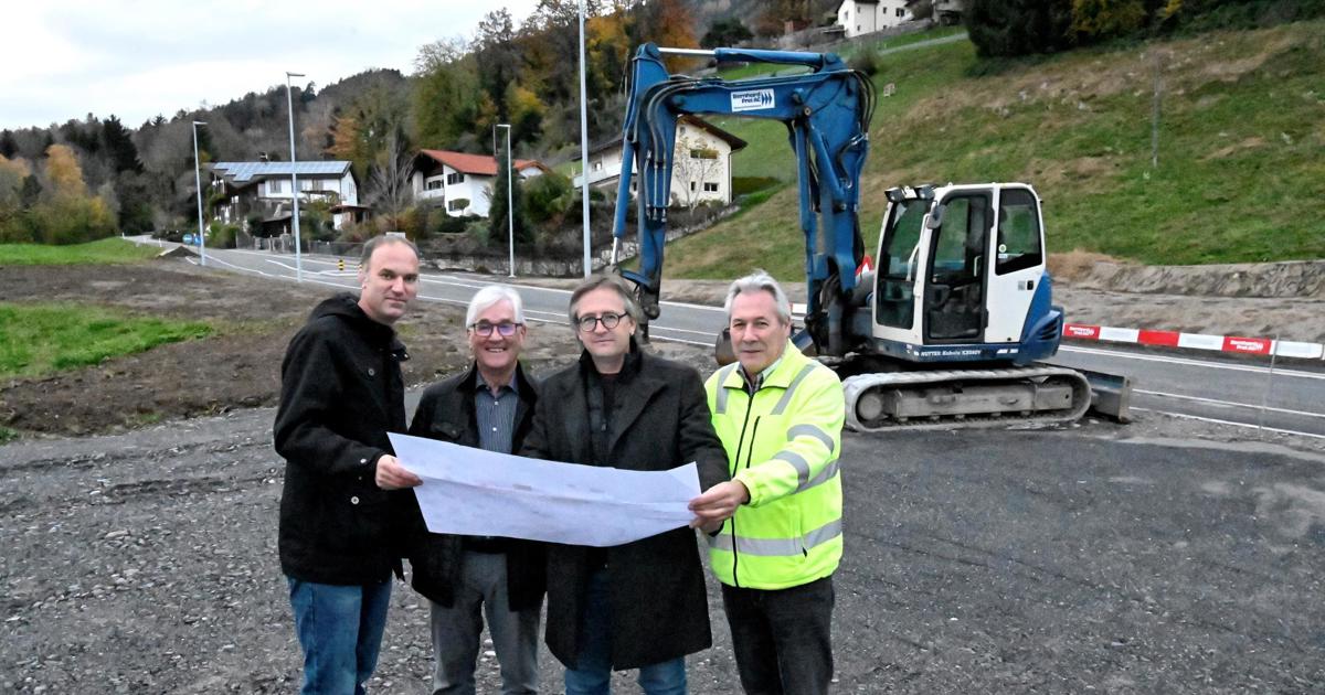 Bergstrasse wieder offen Der Rheintaler