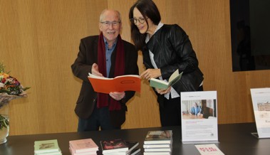 Peter Eggenberger las im Würth-Saal