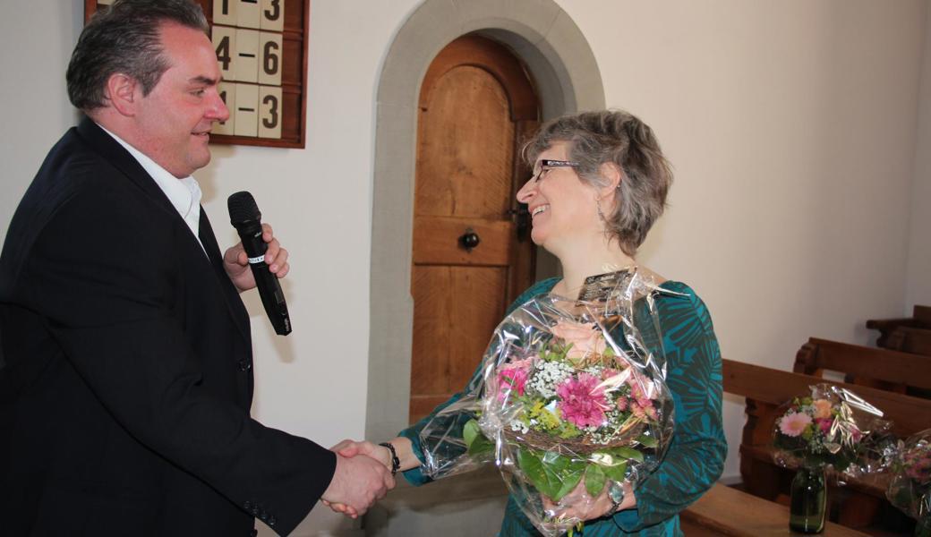 Pfarrerin Annette Spitzenberg freut sich über ihre Wahl.