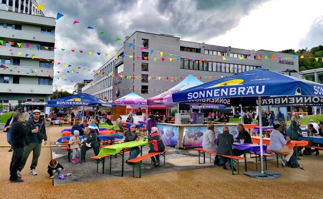 Internationale Küche am Foodfestival