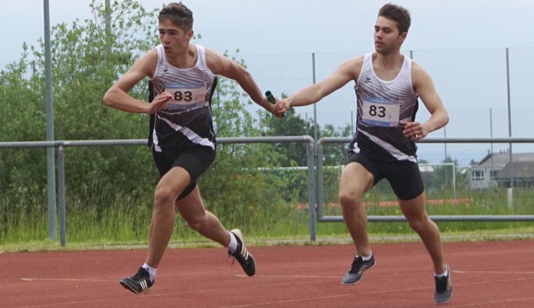 Obwohl die U18 beide Staffelläufe gewann, gibt es bei den noch nicht optimal abgestimmten Übergaben noch Luft nach oben. 